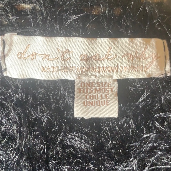 EUC fuzzy open cardigan - Picture 4 of 5